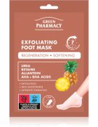 Green Pharmacy Foot Care Exfoliating Foot Mask regenerační maska na nohy a nehty 2x20 ml