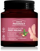 Green Pharmacy Foot Care Regenerating Sugar-Salt Oil Foot Peeling exfoliační peeling na nohy 300 ml