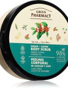 Green Pharmacy Green coffee & Ginger Oil Body Scrub cukrový tělový peeling 200 ml