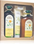 Green Pharmacy Herbal Care dárková sada na tvář tělo a vlasy
