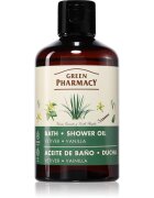 Green Pharmacy Vetiver & Vanilla osvěžující sprchový olej s vanilkou 250 ml