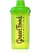GreenFood Nutrition Shaker sportovní šejkr Transparent Green 1 ks