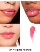 Gucci Beauty Gloss à Lèvres lesk na rty pro větší objem odstín 414 Virginia Fuchsia 6.5 ml
