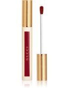 Gucci Beauty Glow Oil-In-Water Tint Liquid Lipstick lesklá hydratační tekutá rtěnka odstín 129 Paula Maple 6.5 ml