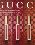 Gucci Beauty Glow Oil-In-Water Tint Liquid Lipstick lesklá hydratační tekutá rtěnka odstín 415 Clara Pink 6.5 ml