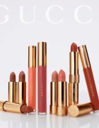 Gucci Beauty Rouge à Lèvres Satin Lipstick saténová rtěnka odstín 121 Elena Sand 3.5 g