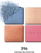 GUERLAIN Blooming Denim Ombres G paletka očních stínů limitovaná edice 396 Denim Blossom 6 g