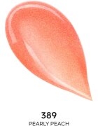 GUERLAIN KissKiss Bee Glow vyživující a hydratační balzám na rty odstín 389 Pearly Peach 3.2 g
