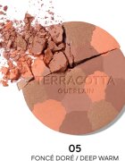 GUERLAIN Terracotta Light bronzující rozjasňující pudr – náhradní náplň odstín 05 Deep Warm 10 g
