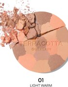 GUERLAIN Terracotta Light bronzující rozjasňující pudr plnitelný odstín 01 Light Warm 10 g
