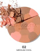 GUERLAIN Terracotta Light bronzující rozjasňující pudr plnitelný odstín 02 Medium Cool 10 g