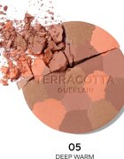 GUERLAIN Terracotta Light bronzující rozjasňující pudr plnitelný odstín 05 Deep Warm 10 g