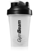 GymBeam Blend Bottle sportovní šejkr barva Transparent & Black 1 ks