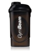 GymBeam Šejkr All-Black sportovní šejkr Black 1 ks