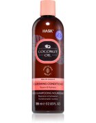 HASK Monoi Coconut Oil vyživující kondicionér pro lesk a hebkost vlasů 355 ml