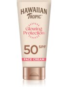 Hawaiian Tropic Glowing Protection Face Cream opalovací krém na obličej SPF 50 50 ml