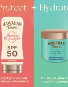 Hawaiian Tropic Glowing Protection Sunscreen Lotion mléko na opalování SPF 50 170 ml