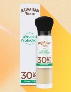 Hawaiian Tropic Mineral Protection Powder Brush ochranný voděodolný opalovací pudr SPF 30 4.25 g