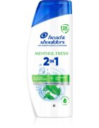 Head & Shoulders Menthol Fresh 2in1 šampon a kondicionér 2 v 1 proti lupům 400 ml