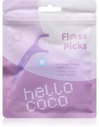 Hello Coco Floss Picks dentální párátka s nití 30 ks