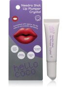 Hello Coco Needra Shot Lip Plumper lesk na rty se zvětšujícím efektem odstín Crystal 8 g