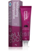 Hello Coco Whitening Toothpaste Grape bělicí zubní pasta s příchutí 75 g