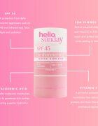 hello sunday the shimmer one mineral glow stick minerální ochranná tyčinka na citlivá místa SPF 45 20 g