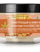 HEMPZ Sweet Pineapple Honey Melon tělový peeling 176 g