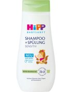 Hipp Babysanft Sensitive šampon a kondicionér pro děti od narození 200 ml