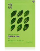 Holika Holika Pure Essence Green Tea pečující plátýnková maska pro citlivou a zarudlou pleť 23 ml