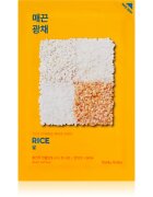 Holika Holika Pure Essence Rice plátýnková maska pro rozjasnění a vitalitu pleti 23 ml