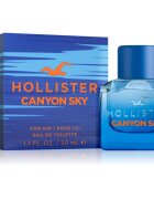 Hollister Canyon Sky For Him toaletní voda pro muže 50 ml