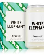 homesick White Elephant vonná svíčka 390 g