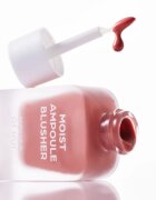 House of Hur Moist Ampoule Blusher tekutá tvářenka mini odstín 03 Rose Brown 10 ml