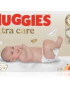 Huggies Extra Care Size 2 jednorázové pleny 3-6 kg 58 ks
