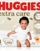 Huggies Extra Care Size 4 jednorázové pleny 8-16 kg 60 ks