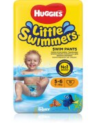 Huggies Little Swimmers 5-6 jednorázové plenkové plavky 12–18 kg 11 ks