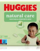Huggies Natural Care čisticí ubrousky 3x56 ks