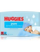 Huggies Pure čisticí ubrousky pro děti od narození 56 ks
