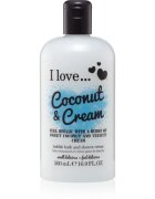 I Love Coconut & Cream sprchový a koupelový gelový olej 500 ml