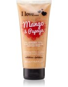 I Love Mango & Papaya sprchový peeling 200 ml