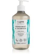 I Love Naturals Bergamot & Seaweed tekuté mýdlo na ruce 500 ml
