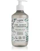 I Love Naturals Lime Ginger & Cardamom tělové mléko 500 ml