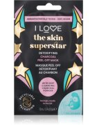 I Love Skin Superstar čisticí a detoxikační maska s aktivním uhlím 10 ml