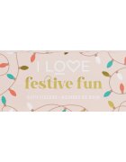 I Love Special Moments Festive Fun koupelová bomba vůně Cinnamon Pumpkin Spice Gingerbread 3x150 g