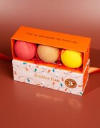 I Love Special Moments Festive Fun koupelová bomba vůně Cinnamon Pumpkin Spice Gingerbread 3x150 g