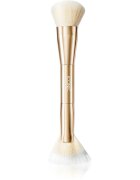 ICONIC London Cheek Glow Duo Brush oboustranný štětec 1 ks