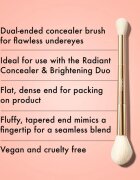 ICONIC London Highlight & Blush Brush oboustranný štětec na tvářenku a konturování 1 ks