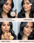 ICONIC London Lit & Luminous kompaktní pudrový rozjasňovač odstín Universal 16 g