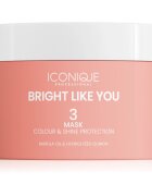 ICONIQUE Professional BRIGHT LIKE YOU Colour & Shine Protection Mask obnovující ochranná maska pro barvené vlasy 200 ml